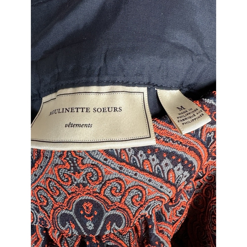 Anthropologie Moulinette Soeurs Karachi Paisley Skirt NWT size M - Picture 2 of 15